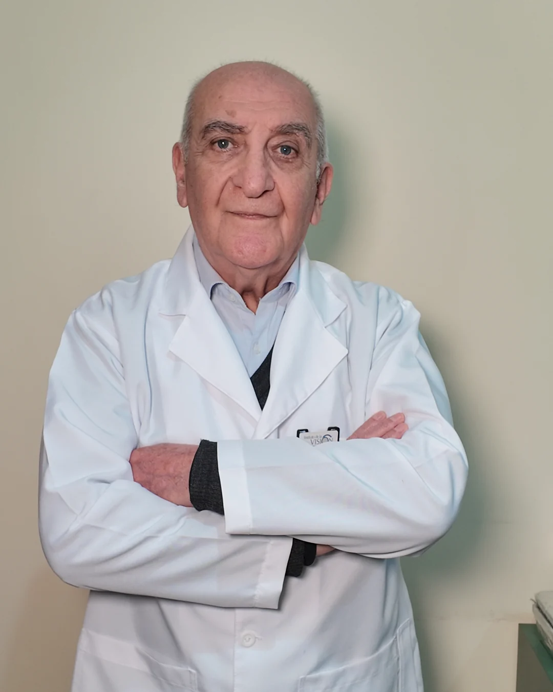 Retrato de Dr. José Gabarró Castillo, oftalmólogo del Instituto de la Visión