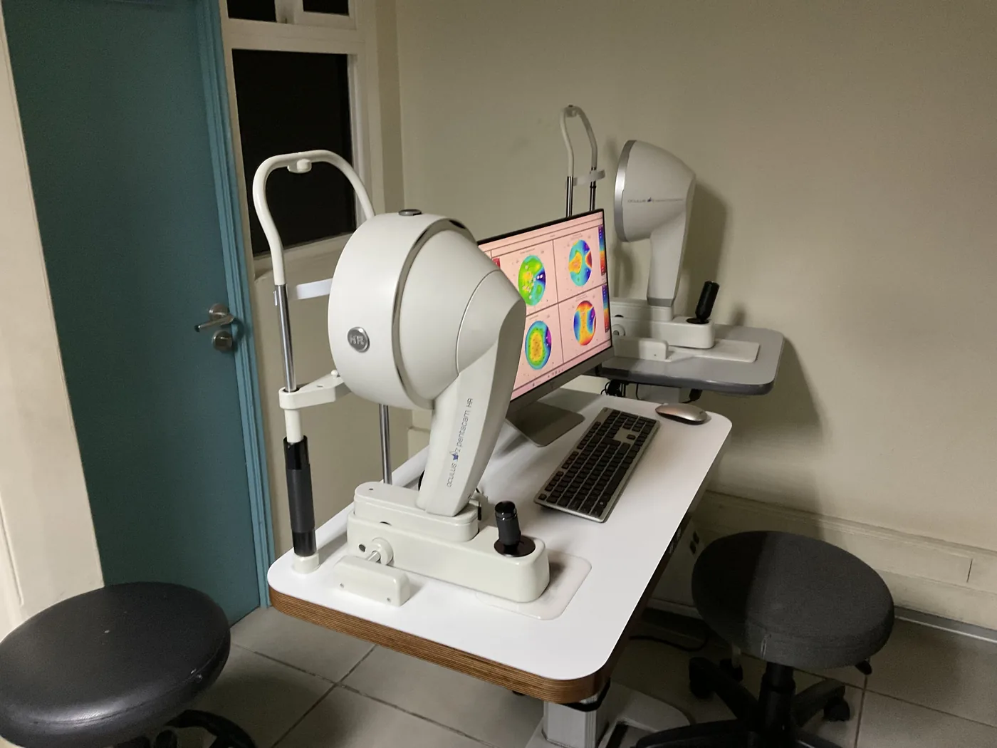 Topografía Pentacam y Keratograph
